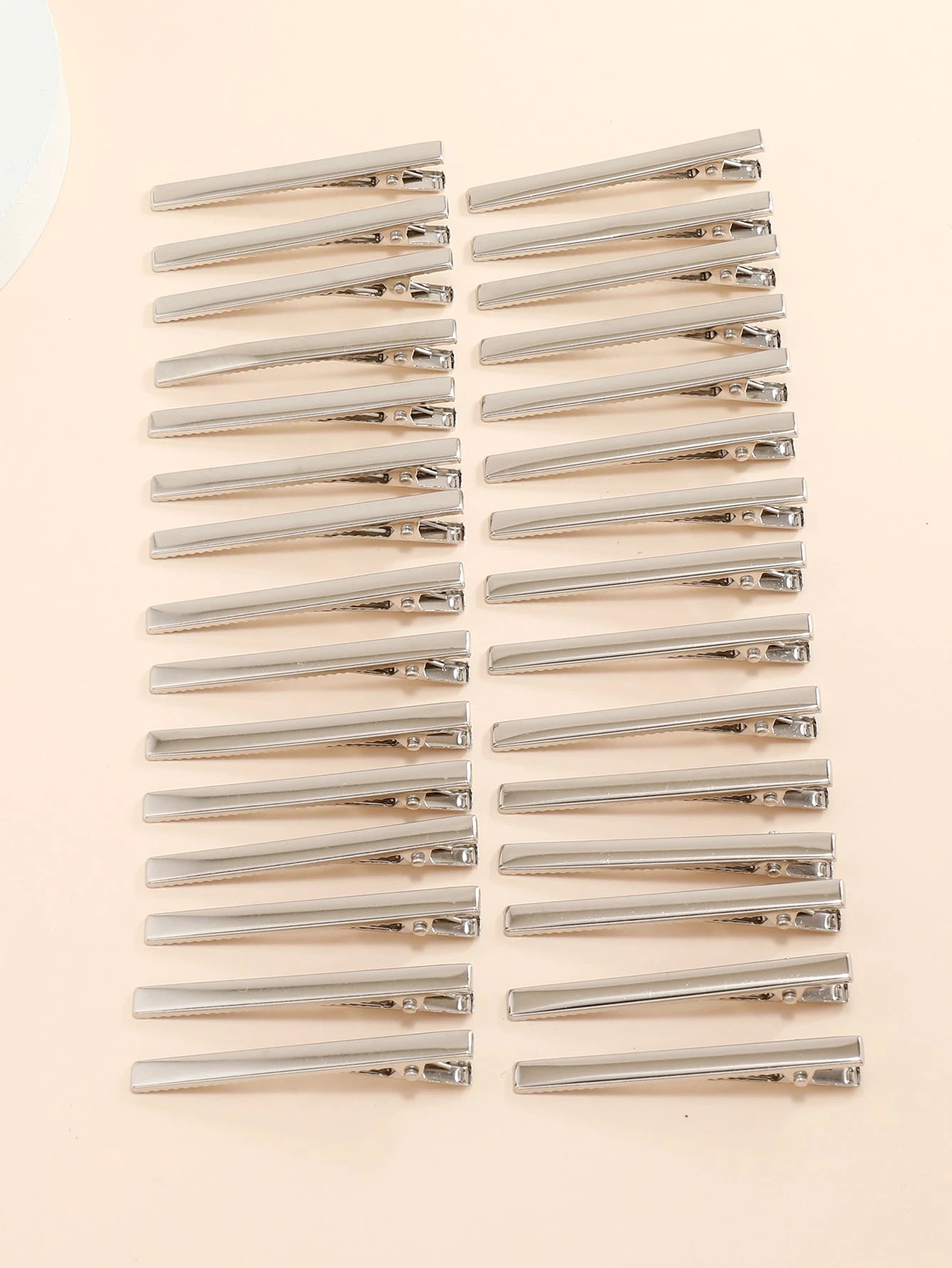 30pcs Minimalist Alligator Hair Clip Casual Claw Clips Hair Claws Hair Barrettes, School Stuff, Hair Accessories, Head Accessories, Hair Accessories For Women, Hairpin,Summer,Holiday,Travel,Festival,Party ( 7.5 Cm)