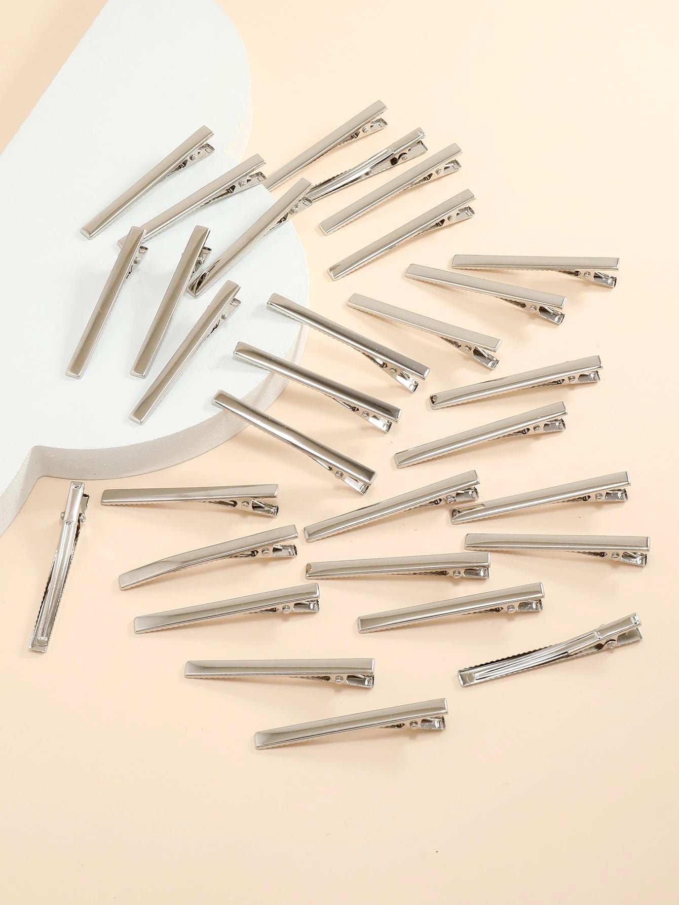 30pcs Minimalist Alligator Hair Clip Casual Claw Clips Hair Claws Hair Barrettes, School Stuff, Hair Accessories, Head Accessories, Hair Accessories For Women, Hairpin,Summer,Holiday,Travel,Festival,Party ( 7.5 Cm)