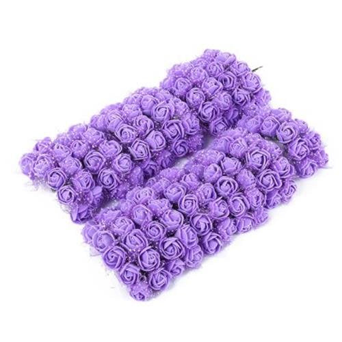 144 pcs Beautiful Mini/Small/Tiny Artificial Flowers for Art/Craft & Decoration