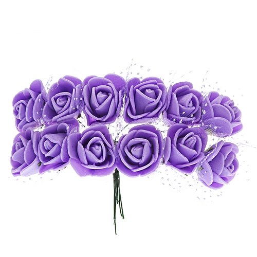 144 pcs Beautiful Mini/Small/Tiny Artificial Flowers for Art/Craft & Decoration