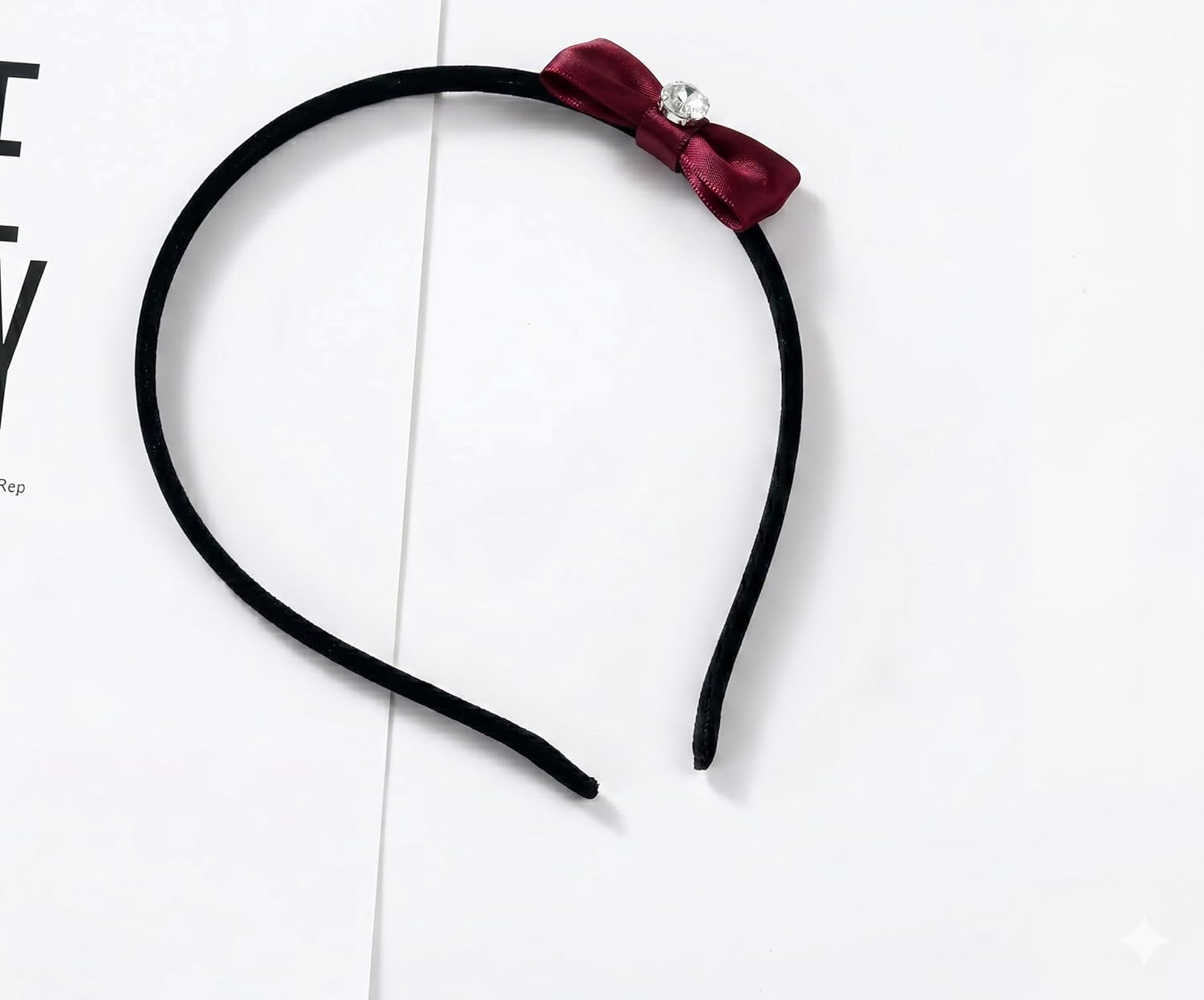 Pack 24 Plain Black Satin Cloth Fabric Covered Thin Slim Metal Headband Wire Hairband Elastic Skinny Velvet Hair Use For Women Men Crafting DIY Accessories