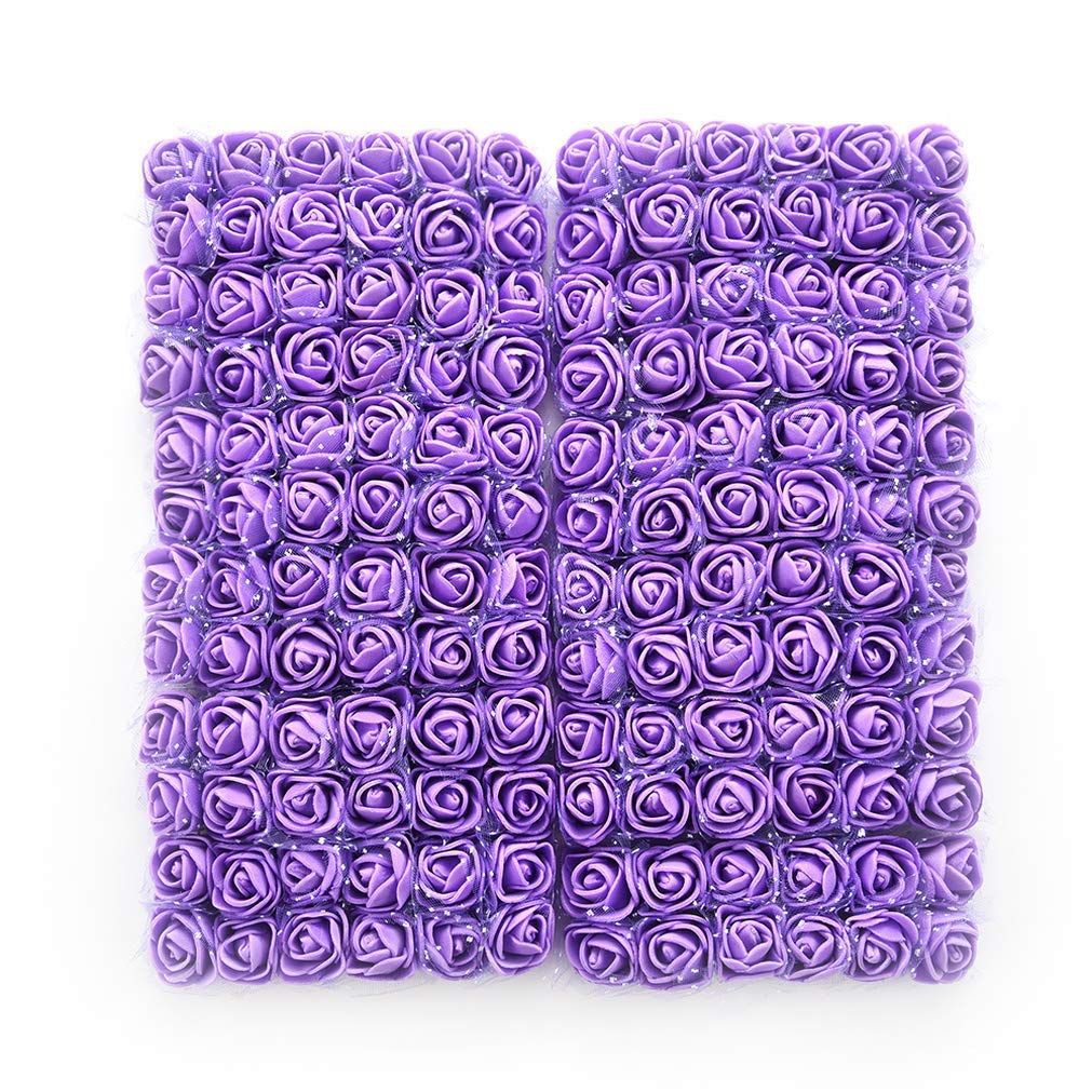 144 pcs Beautiful Mini/Small/Tiny Artificial Flowers for Art/Craft & Decoration