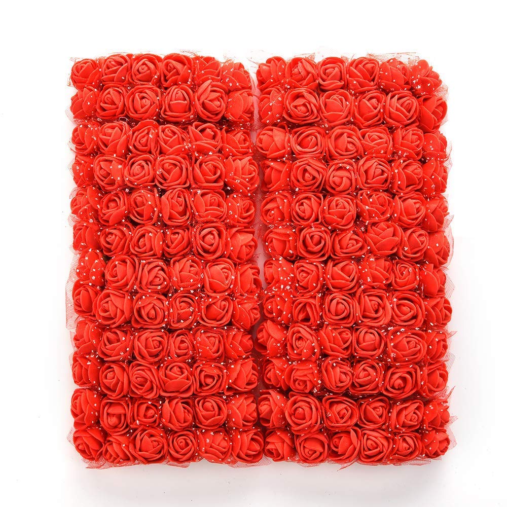 144 pcs Beautiful Mini/Small/Tiny Artificial Flowers for Art/Craft & Decoration