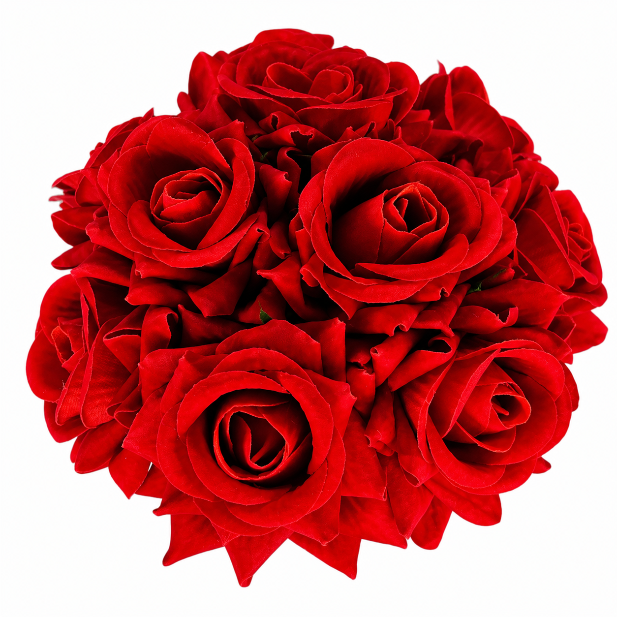 Red Rose Hair Bun Gajra | Premium Artificial Flowers | Elegant Floral Bun Accessory | Lightweight & Reusable | Traditional Hair Decoration for Bridal, Wedding, Festive & Cultural Hairstyles