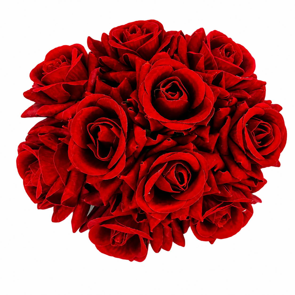 Red Rose Hair Bun Gajra | Premium Artificial Flowers | Elegant Floral Bun Accessory | Lightweight & Reusable | Traditional Hair Decoration for Bridal, Wedding, Festive & Cultural Hairstyles