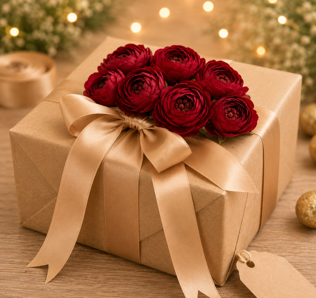 Artificial Peony Rose Flower Heads (Pack of 12) | Premium Fabric Floral Heads | Realistic Red Flowers for Home Décor, Wedding Bouquets, Mandir Pooja, DIY Crafts, Gift Wrapping & Festival Decorations (4 cm)