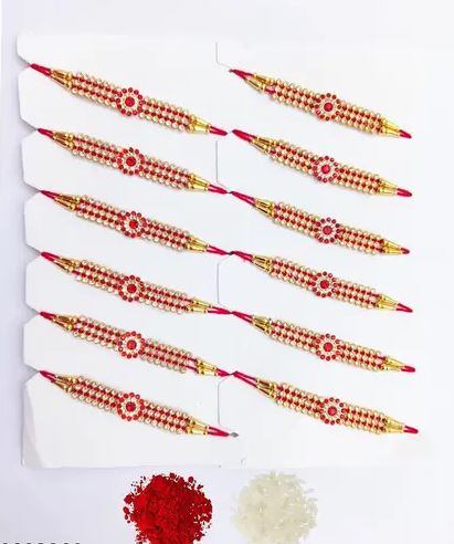 Raksha Bandhan Special Rakhi Combo Pack of 12 | Stylish Designer Rakhis for Bhai