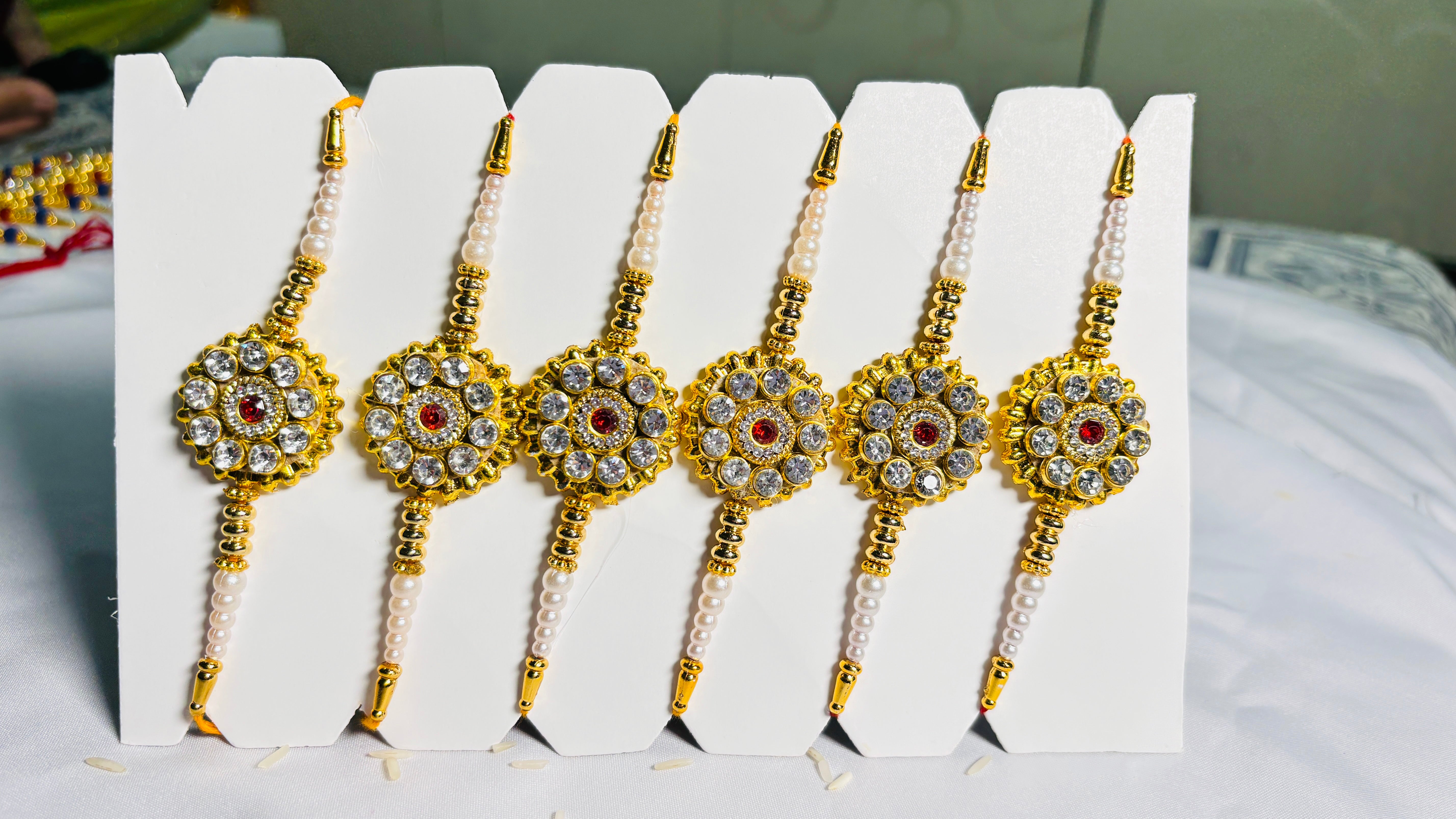 Traditional Rakhi Pack of 6 for Raksha Bandhan Raksha sutra || Rakhi set || Rakhi for kids || Rakhi for brother combo || Rakhi Combo || Rakshabandhan || Rakshabandhan gift for brother || Combo of 6 Rakhi || Beautiful Traditional Rakhi || Fancy Rakhi