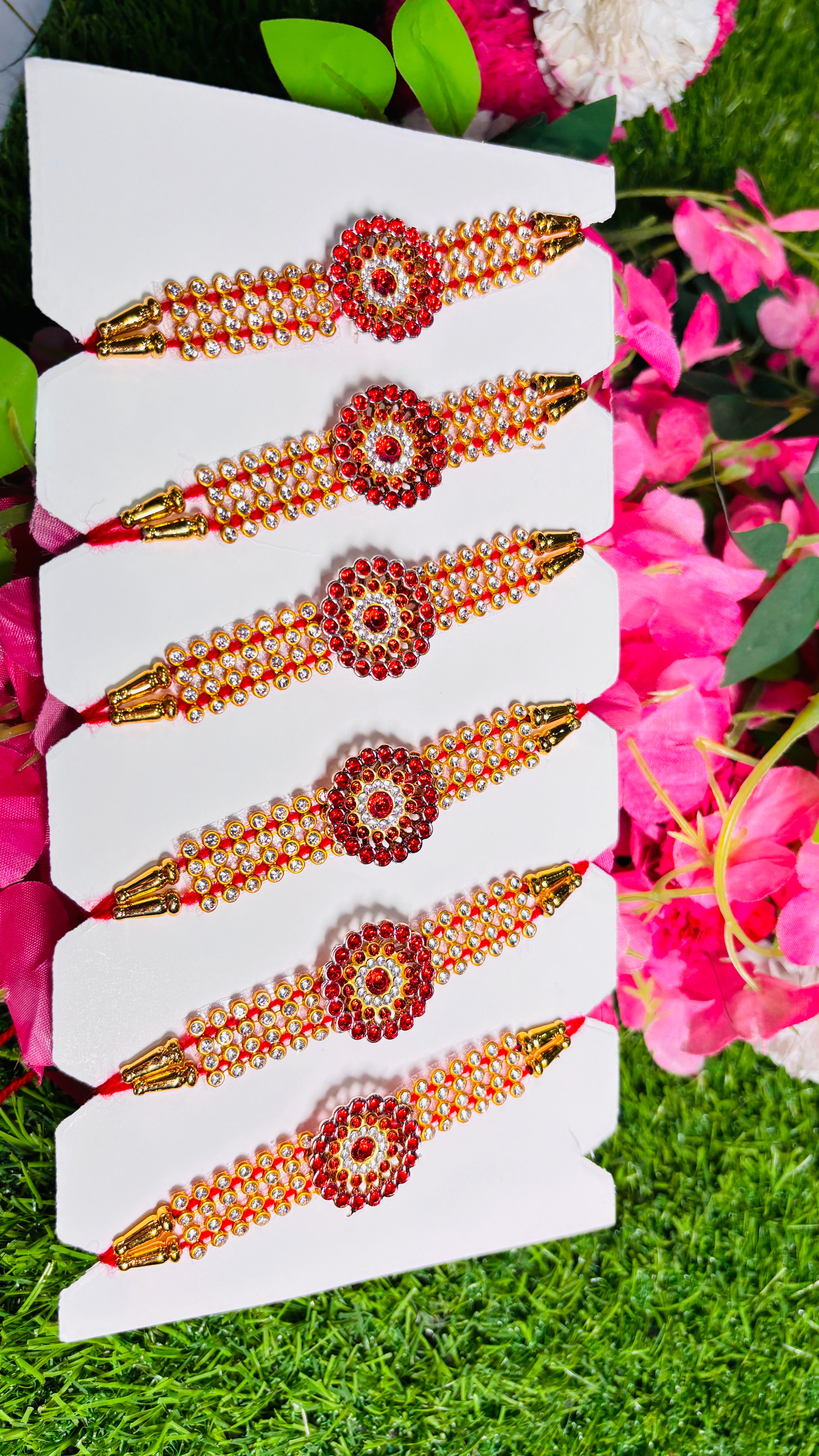 Premium Designer Rakhi Set of 12 for Brother | Raksha Bandhan Special Fancy Rakhi Combo Pack for Boys & Men | Traditional Ethnic Handmade Rakhi with Decorative Beads & Thread | Stylish Festival Gift Rakhi Collection for Bhai/Brothers