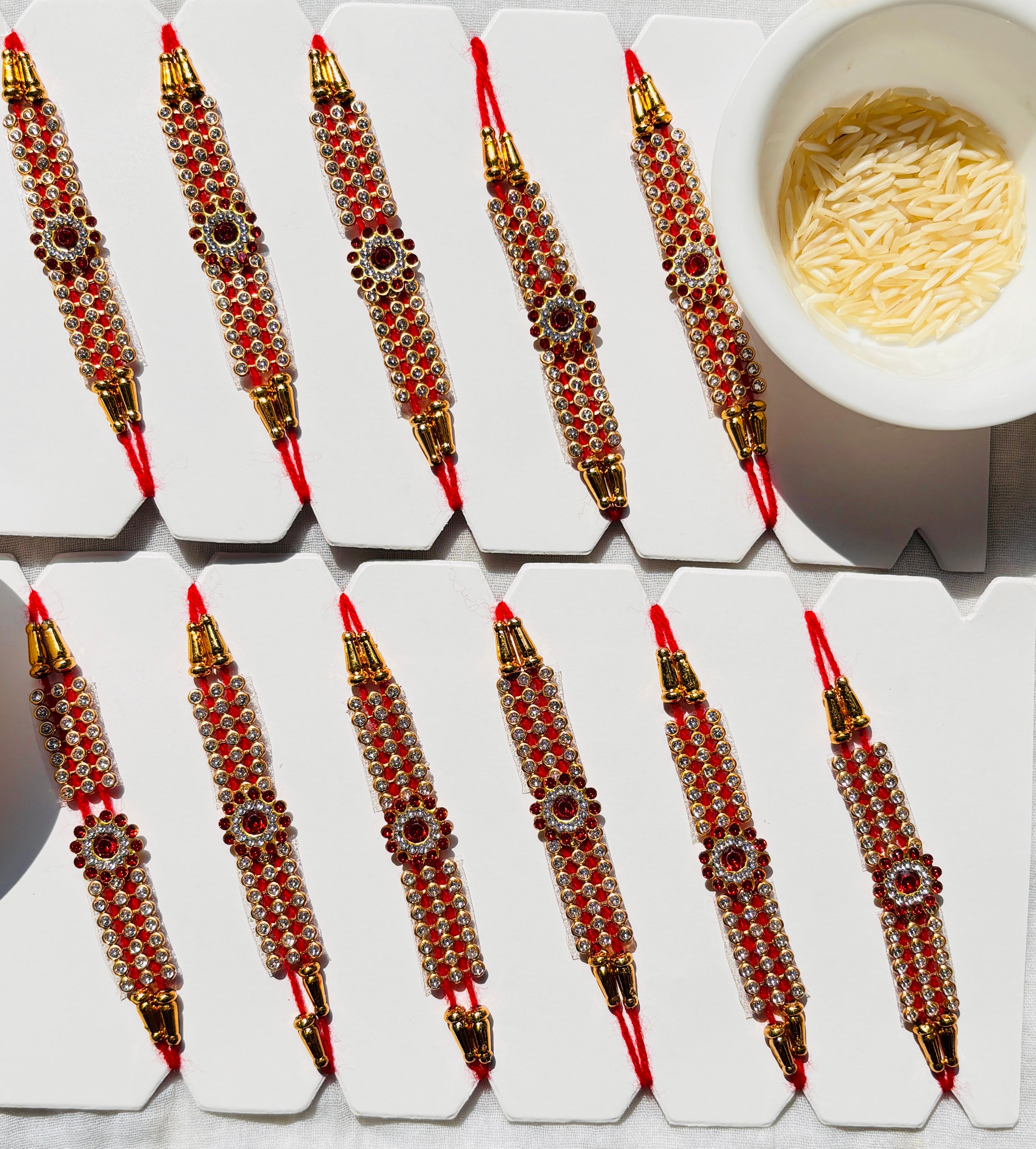 Raksha Bandhan Special Rakhi Combo Pack of 12 | Stylish Designer Rakhis for Bhai