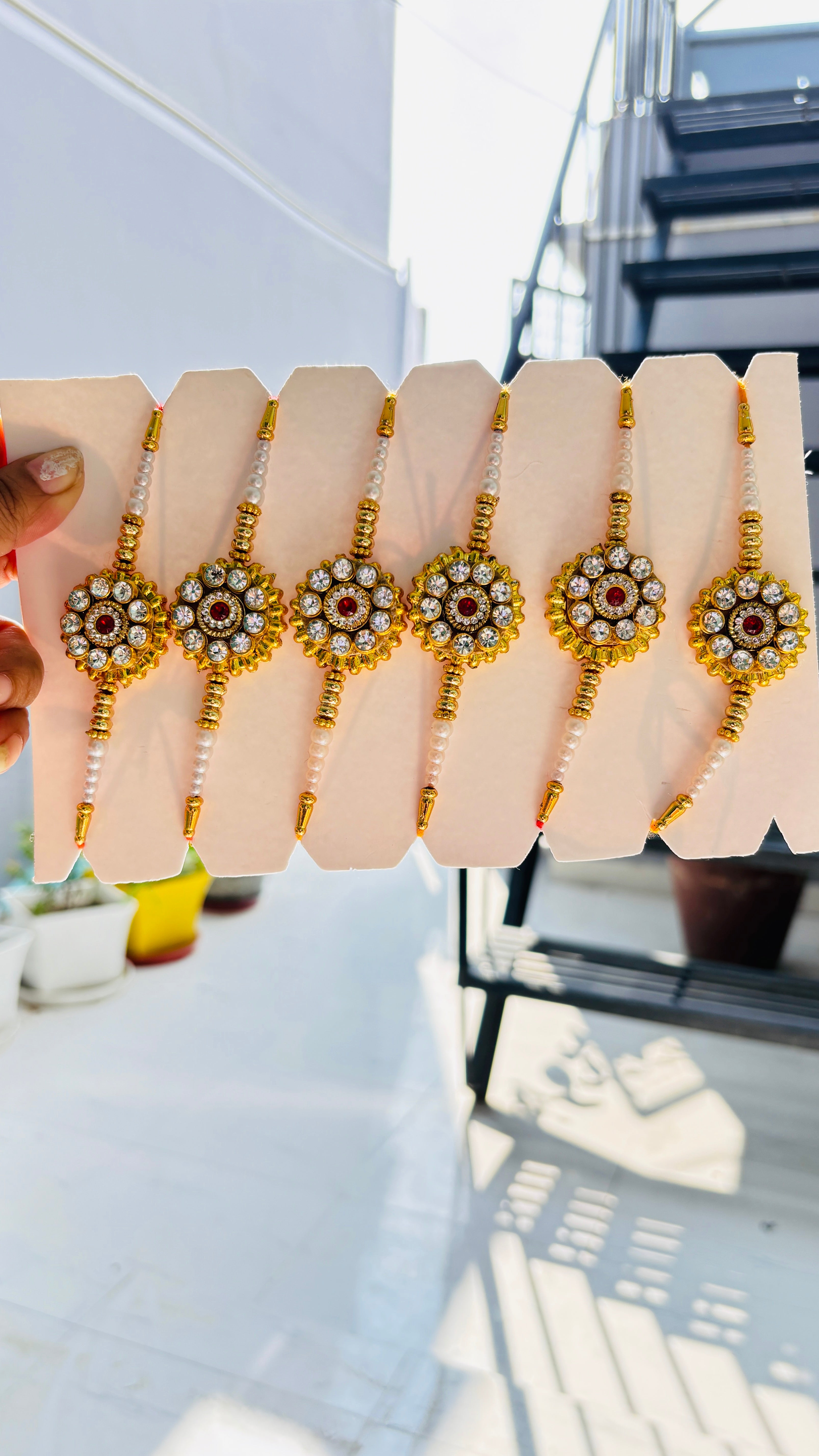 Traditional Rakhi Pack of 6 for Raksha Bandhan Raksha sutra || Rakhi set || Rakhi for kids || Rakhi for brother combo || Rakhi Combo || Rakshabandhan || Rakshabandhan gift for brother || Combo of 6 Rakhi || Beautiful Traditional Rakhi || Fancy Rakhi