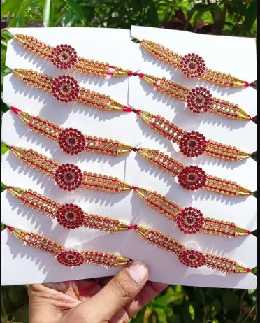 Premium Designer Rakhi Set of 12 for Brother | Raksha Bandhan Special Fancy Rakhi Combo Pack for Boys & Men | Traditional Ethnic Handmade Rakhi with Decorative Beads & Thread | Stylish Festival Gift Rakhi Collection for Bhai/Brothers