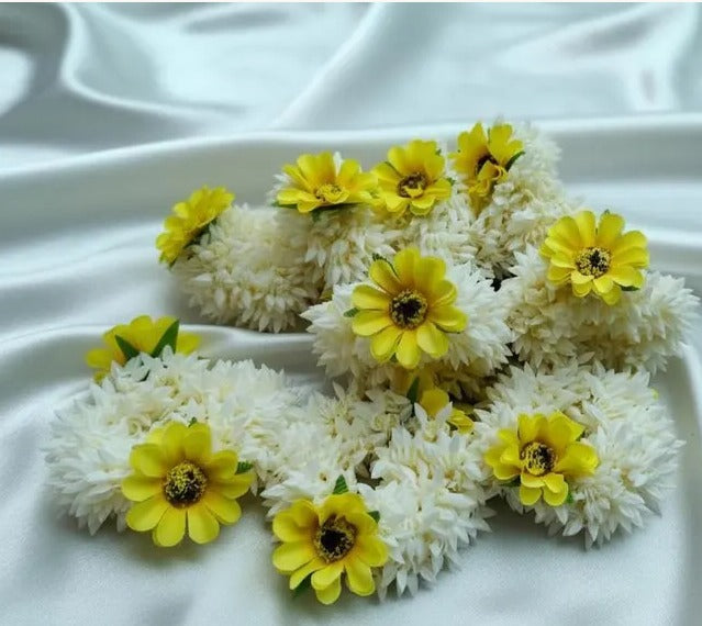 30x Gajra Bracelet Favors for Indian Wedding Sangeet, Haldi, & Dholki