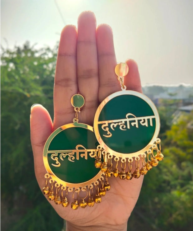 Dulhaniya Earrings for Haldi, Mehndi in All Colors