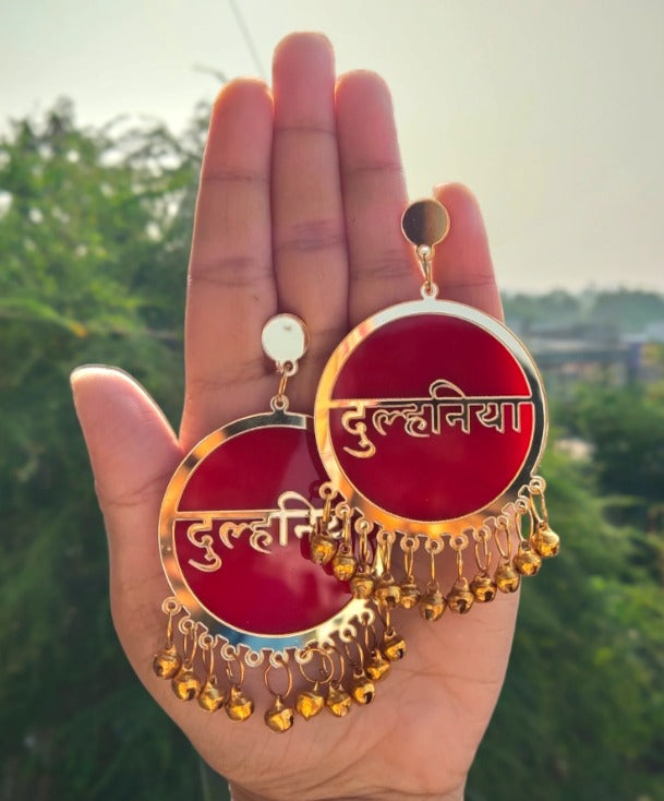 Dulhaniya Earrings for Haldi, Mehndi in All Colors